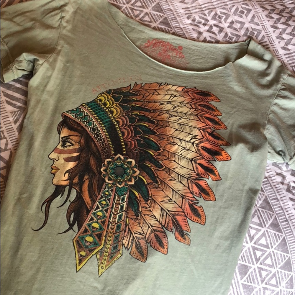 Affliction Native Woman Tee